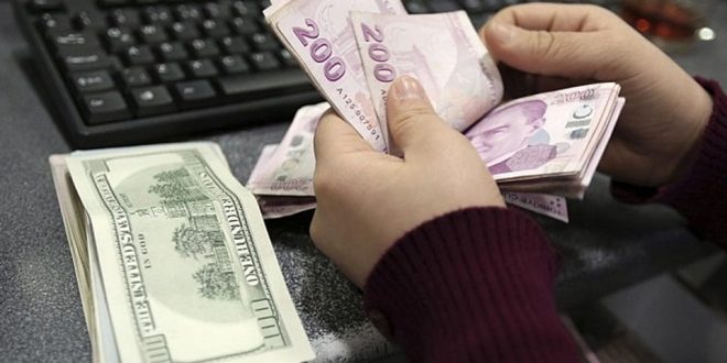 هبوط شديد لسعر الليرة التركية أمام الدولار