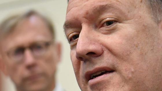 وزير الخارجية الأمريكي يشير إلى عدم استهداف بلاده لخوض حرب مع إيران