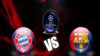 البرسا يسحق نادي بايرن ميونخ بثلاثة نظيفة على ملعب الكامب نو