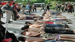 البحرية الماليزية تعترض إحدى قوارب الروهينجا المهاجرين