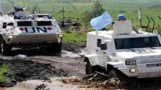 سقوط قذائف من الجانب السوري على هضبة الجولان وإصابة جنديين من الأمم المتحدة