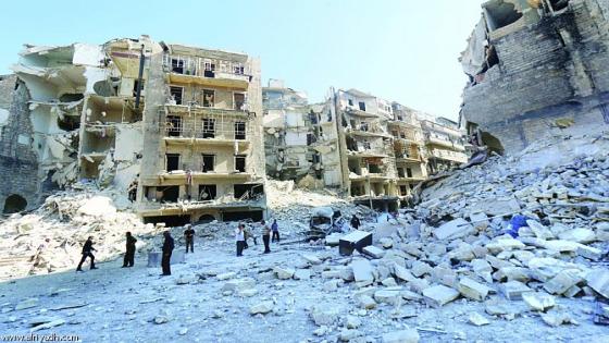 أخبار سوريا اليوم : إستنكار دولي واسع لمذبحة حلب و قصف جوي كثيف للنظام