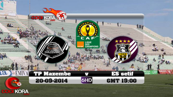 مباراة وفاق سطيف ومازيمبي