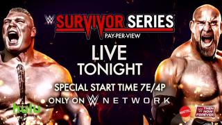نتائج مهرجان عرض سرفايفر سيريس 2016 Survivor Series Results