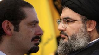 الحريري يشن هجوما لاذعا على حسن نصر الله في موقع تويتر