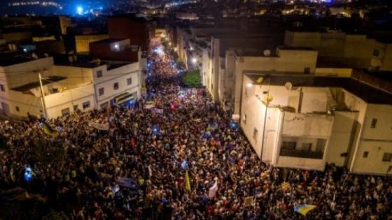 أخبار المغرب اليوم : تواصل الإحتجاجات في مدينة الحسيمة لليوم العاشر على التوالي