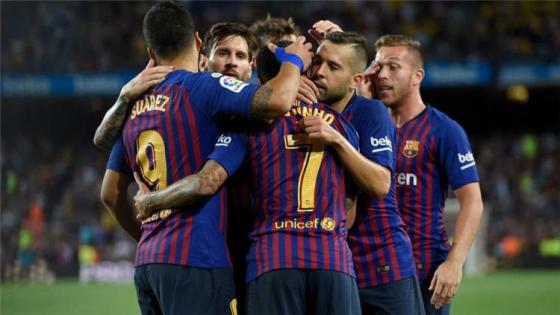 مباراة برشلونة وبلد الوليد